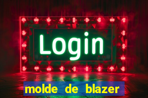 molde de blazer masculino para imprimir